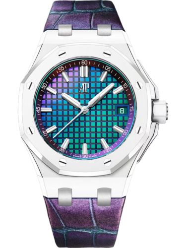 Royal Oak Offshore Selfwinding 37 White Ceramic / Chameleon