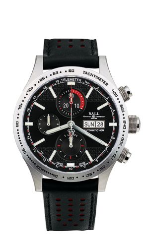 Fireman Storm Chaser Stainless Steel / Black / Calf