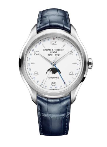 Clifton Complete Calendar Stainless Steel / White / Strap