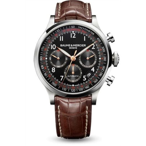 Capeland Chronograph 44 Black / Alligator