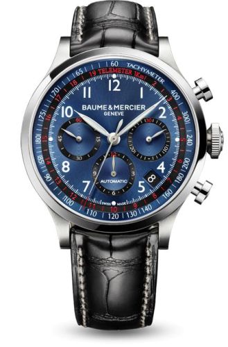 Capeland Chronograph 44 Blue / Alligator