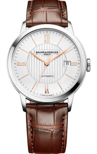 Classima Automatic 40 Stainless Steel / Silver / Alligator