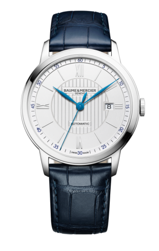Classima Executives Automatic 42 Stainless Steel / Silver / Alligator