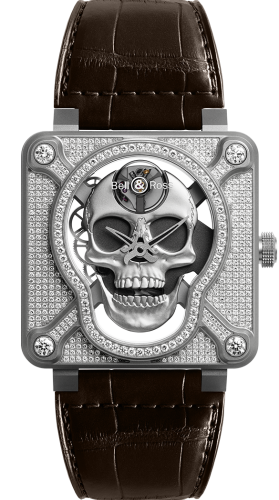 Bell & Ross BR01-SKULL-SK-FLD